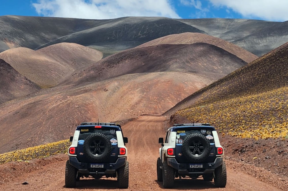 Ares de Mendoza com Pavani Adventure